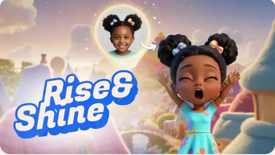 Rise & Shine animated story artwork